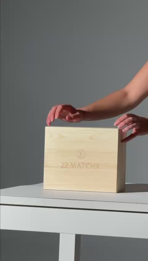 22.matcha starter kit asmr uitpakvideo